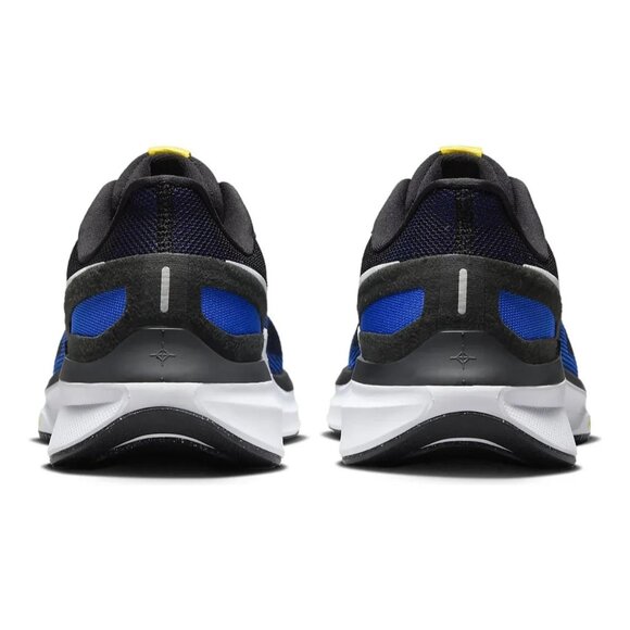 Nike Air Zoom Structure 25 - Men Running Shoes Black Racer Blue DZ3488-003 NEW - Picture 4 of 8